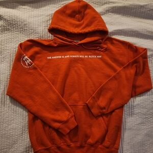 Men's Orange Hoodie